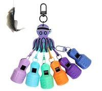 Generisch Housse Hameçon Pêche - Protecteur Appât Étanche | Accesorios Pêche Bateau, Protections Étanches Pour Appâts De Seiche, Lot De 6, Pour Les Pêcheurs Se Préparant Tournois En Bateau