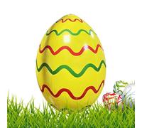 Generisch Huevo de Pascua Inflable - Globos de PVC de 40 cm Decoración de Pascua | Gran decoración de jardín Hinchable - para Interior, Exterior, terraza, césped, Pascua,
