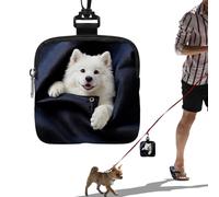 Generisch Hundeleckerli-Trainingsbeutel,Portable kleine Welpenmuster-Tasche,Leckerlihalter für das Training | Zuhause Reisen, Spaziergänge, Wandern, Picknick