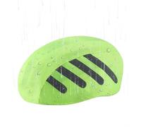 Generisch impermeable para casco, resistente al viento, cubierta de lluvia con tiras reflectantes, accesorio para casco de bicicleta con ajuste fácil para jóvenes y adultos, al aire libre