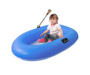 Generisch Inflable para Piscina - PVC 160 x 110 cm, Capacidad de Carga de 80 kg, balsa de Fondo Transparente, de de Ocio, Juguete de Remo de río | Relajación Lago recreación