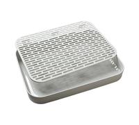 Generisch Inodoro para conejos - PP 33 x 25 x 4,2 cm | - Inodoro, entrenador de orinal, sartén estable para mascotas para adultos, cobayas, conejos, hámsteres, chinchillas, hurones