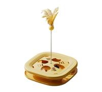 Generisch Interactive Cat Toys Brain Teaser - Puzzle de maze interior para el juego mental, estructura de polipropileno con pared de acero, base antideslizante, juego de entrenamiento para rascar y