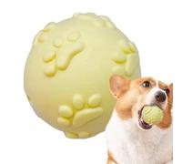 Generisch Interactive Dog Ball | Squeaky Pet Play Bouncy Ball,Bouncy Puppy Toy,for Home Apartment Living Room Bedroom Garage Courtyard Backyard Farmhouse Poolside Beach Park