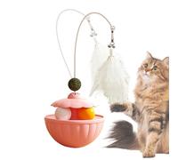 Generisch Interactive Toys for Cats - 9 x 25 cm Automático Shaking Pet Teaser Wall with Catnip Balls | Cat Exercise Toy - Autonomous Play Solution for Kitten Indoor Outdoor Yards Porches Gardens Lawn