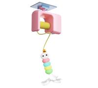Generisch interactivo para gatos - móvil automático - Juego interactivo para gatos colgable para simulación de caza, movimiento de suelo, juego de piso, entrenamiento de gatito
