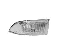 Generisch Intermitente de espejo izquierdo blanco con certificado E para espejo retrovisor exterior, intermitente lateral, intermitente lateral compatible con Renault Megane 3 III Coupe Fluence Scenic
