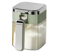 Generisch îte À Épices En Verre - Récipient À Sel/sucre De 380 Ml | îte A Épices Hermétique En Verre De Qualité Alimentaire Avec Couvercle Pour Sel, Sucre Et Poivre