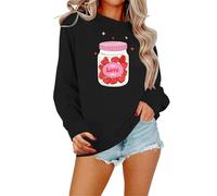 Generisch Its Fall Yall - Sudadera para mujer, diseño de calabaza, Halloween, leopardo, informal, manga larga, camisa, blusa, blusa (negro, XL)