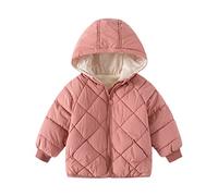 Generisch Jacke Kleinkind Babys Jungen Dicker Warmer Kapuzenmantel Winter für Babys Kleidung Mantel Jacke Outwear Einfarbig (3-4 Years)