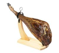Generisch Jamonero español, soporte de jamón España - Madera Prosciutto Carving Stand | Equipo de almacenamiento de alimentos profesional deslizante para Serrano, Jamón Ibérico y Prosciutto italiano