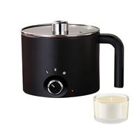 Generisch Jarra de fusión eléctrica de Acero Inoxidable de 1,5 L, Antiadherente, Grande, Jarra de fusión para Velas, jabón, Dulces, Chocolate, Mantequilla, lápices de, Manualidades, Herramienta