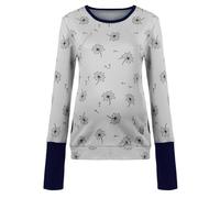 Generisch Jersey de lactancia invierno algodón manga larga monocolor cuello alto dos capas lactancia sudadera con capucha con bolsillos para embarazo camisetas básicas de lactancia, plata, L