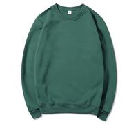 Generisch Jersey para hombre sin capucha sudadera para hombre negro XXL, cuello redondo monocolor, sudadera para correr, ropa deportiva clásica, manga larga, informal, cómoda y cálida parte superior