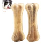 Generisch Jouet en Os Pour Petit Chien - Jouet de Dentition Saveur Bœuf | Os à Mâcher Comestible, Accesorio Sûr et Résistant aux Morsures - Pour Chien de Taille Moyenne, estrés, entrenamiento