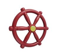 Generisch Jouet Volant - Roue Bateau Pirate Maison Jeu, Accesorios Terrain Exté- Arrière | Volant Pirate Enfant Pour Maison De Jeu Extérieure, Accesorios Terrain Arrière-cour, Aventures Marines, rojo