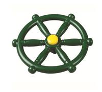 Generisch Jouet Volant - Roue Bateau Pirate Maison Jeu, Accesorios Terrain Exté- Arrière | Volant Pirate Enfant Pour Maison De Jeu Extérieure, Accesorios Terrain Arrière-cour, Aventures Marines, verde