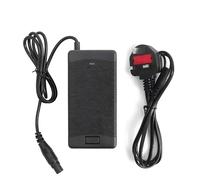 Generisch Juego completo de repuestos compatible con Ninebot ZT3 / ZT3 Pro E-Scooter | salpicadero, controlador, disco de freno, cargador, cable y accesorios (cargador estándar para Reino Unido)