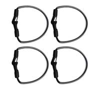 Generisch Juego de 4 correas para manta de caballo, accesorios ecuestres de invierno, cables duraderos para entrenadores, jinetes, veterinarios, administradores de granja, manos estables, ranchos y