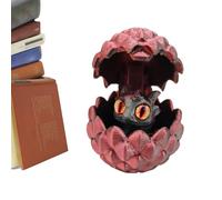 Generisch Juego de 5 sellos 3D Uova Drago - Colorata Bambini, Giocattolo Fantasia, Ornamento Scrivania Antistress, Decorazione per Natale e Pasqua