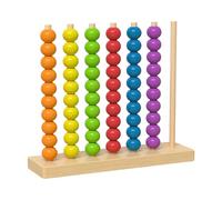 Generisch Juego de apilamiento de colores, 28 x 25 cm, interactivo para padres e hijos con anillos portatarjetas | clasificación de colores, desarrollo lógico, habilidades motoras, clases
