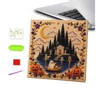 Generisch Juego de arte de mosaico 3D de Halloween, decoración de otoño, sin conocimientos previos