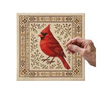 Generisch Juego de bordado para principiantes y principiantes, juego de bordado de colibrí con flores - accesorios de bordado para casa y | para principiantes, aficiones, manualidades, vacaciones