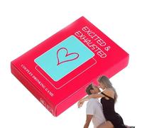 Generisch Juego de cartas de relación | Fun Date Night Card Games para adultos, preguntas profundas para parejas, juegos significativos, verdad o beber diversión para aventuras de viaje