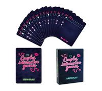 Generisch Juego de cartas de San Valentín 2026 para parejas: entretenimiento de estrategia interactiva para una velada romántica. (azul, 9 x 6,7 cm)
