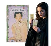 Generisch Juego de cartas del tarot - Relación de pareja y amor Tarot - Juego de cartas portátil para meditación, adivinación y descubrimiento espiritual para mujeres y hombres
