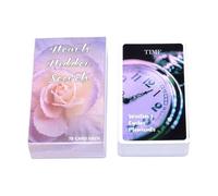 Generisch Juego de cartas para principiantes, 78 hojas de cartas de astrología, juego de cartas inglés, para familia, adolescentes, adultos, amigos, dormitorio, camping, picnic, viajes y hogar