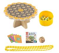 Generisch Juego de Equilibrio, Juguete Interactivo para Padres e Hijos,Juego de Mesa de Cuentas de Equilibrio | para niños Adultos Familia Aula Mesa de Juego