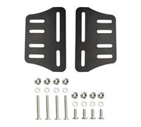 Generisch Juego de fijación para cabeceros - Soporte de 2 piezas para hardware, adaptador para estructura de cama, para dormitorio, cuna, pared y reposapiés