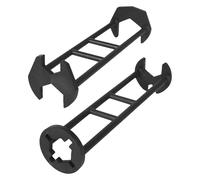 Generisch Juego de llaves para fregadero de cocina, 2 herramientas de tensor de lavabo, llave de instalación para espacios estrechos de 20 cm, herramienta de reparación de fregadero para cocina de