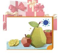 Generisch Juego de manualidades de arte en papel, libro para esculturas de papel, juego de arte interactivo hecho a mano para educadores, estudiantes, aficionados y amantes de la decoración