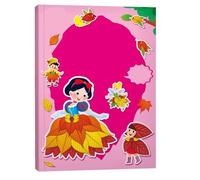 Generisch Juego de manualidades de hojas de otoño - Juguete interactivo educativo divertido 3D, ideas de manualidades infantiles con hojas de otoño, para fiestas de otoño, aulas, guarderías, parque