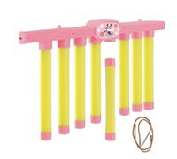 Generisch Juego de palos que caen, juego de 8 palos, juego de palos, juego de 3 velocidades, reacciones rápidas, juguete de reacción para niños, adultos, 45 x 22 cm