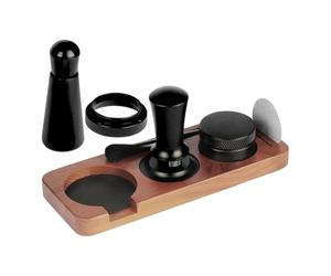 Generisch Juego de prensador de café de 58 milímetros, triturador para café molido, para cocina, cafetería, oficina, encimera en casa