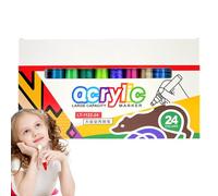 Generisch Juego de rotuladores - para adultos - lápices de doble punta resistentes al agua con punta de 8 mm, gran selección de colores, lavable para diario, ideas de manualidades, diseño de uñas