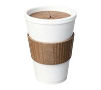 Generisch Juego de taza de café de comedia, taza de juguete, ilusión de bebida falsa con función de construcción ligera, dispositivo de copa de mordaza irrompible, producto de bebida con diseño