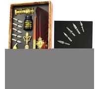 Generisch Juego de tinta de pluma, juego de sellos de mejorados con puntas