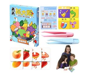 Generisch Juegos de cartas para niños, vinculación entre padres e hijos, noche familiar, juego de cartas - multijugador, juego educativo emocionante para niños pequeños, niñas, niños, padres