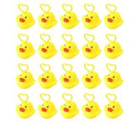 Generisch Juguete acuático de pesca de patos | 20 piezas flotantes | tocado aleatorio con sonido chirriante | promueve la capacidad de pensamiento motricidad fina | Duck Fishing Toy Bath Toys | Ducha