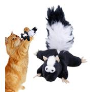 Generisch Juguete chirriante para gatos, accesorio para mascotas interactivo realista, juguete para gatos, contra el aburrimiento, el empleo, el entrenamiento cognitivo, el cambio de dientes y la