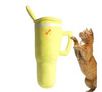 Generisch Juguete chirriante para Perros | Taza de Agua de Peluche para Cachorros - Mordedor calmante para Perros - para Razas masticadoras agresivas de tamaño Mediano a Grande, del