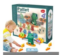 Generisch Juguete de báscula de matemáticas para niños - Juego educativo temprano, juguete de cálculo con báscula, para niños y niñas, para guardería, preescolar, educación en casa, regalo de