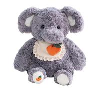 Generisch Juguete de elefante - 30 cm dulce y suave muñeca de consolación | Juguetes de tela suave de elefante de peluche, para niñas y niñas como regalo de fiesta para jugar siestas dormir para