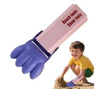 Generisch Juguete de excavadora de mano para niños, juguete para excavadora de arena | Herramienta ergonómica educativa para caja de arena al aire libre para niñas de 3 a 12 años