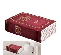 Generisch Juguete de Peluche de Libro, Relleno de Biblia de versículos de la Biblia, Juguete de cojín | 33 cm/13 Pulgadas sofá para Hacer un Libro de Peluche para niños, niñas y Adultos Santa