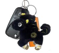 Generisch Juguete de peluche - mascota china para llavero como colgante | Llavero de peluche de la suerte - Para bolso de mano, bolso de mano, bolsa de transporte, así como para fiesta de primavera